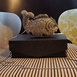 Rhinestone Mini  Koi Fish Clutch